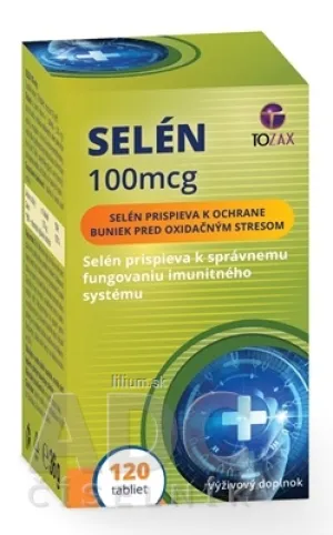TOZAX Selén 100 mcg