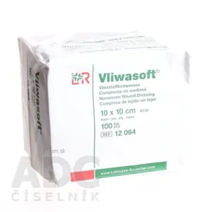 VLIWASOFT KOMPRESY NESTERILNÉ 10x10 cm