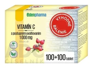 EDENPharma VITAMÍN C 1000 mg (Výhodné balenie)
