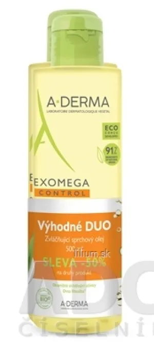 A-DERMA EXOMEGA CONTROL Sprchový olej (DUO)