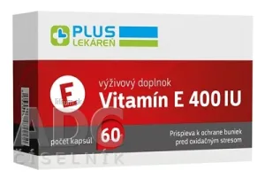 PLUS LEKÁREŇ Vitamín E 400 IU