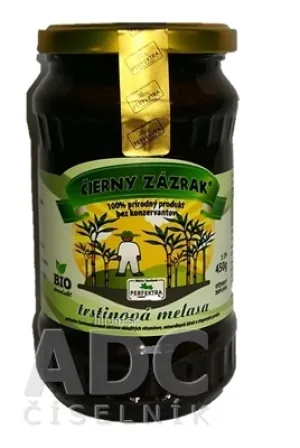 ČIERNY ZÁZRAK trstinová melasa BIO
