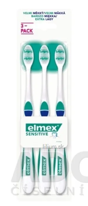 ELMEX SENSITIVE ZUBNÁ KEFKA 3-PACK
