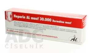 Heparin AL masť 30 000