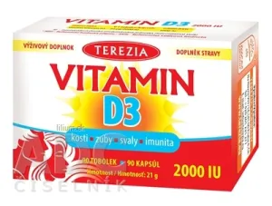 TEREZIA VITAMÍN D3 2000 IU
