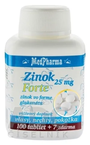 MedPharma ZINOK 25 mg Forte