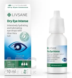 LIVSANE Intenzívne očné kvapky - suché oči
