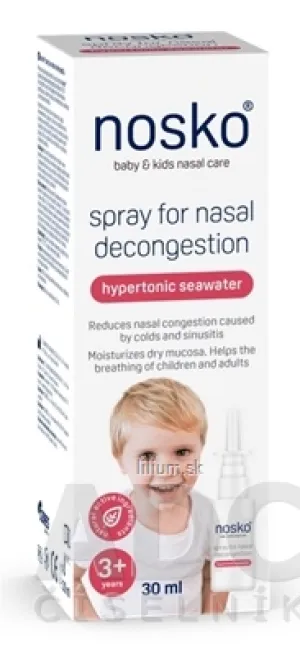 nosko sprej na uvoľnenie upchatého nosa