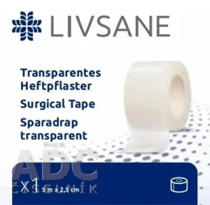 LIVSANE Fixačná páska Transparentná