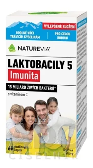 NATUREVIA LAKTOBACILY 5 Imunita