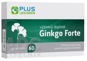 PLUS LEKÁREŇ Ginkgo Forte