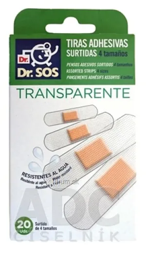 Dr. SOS Transparent náplasť