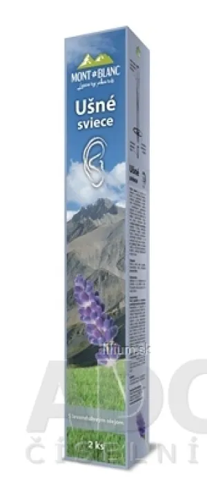 MONT BLANC Luxury Auris Ušné sviece