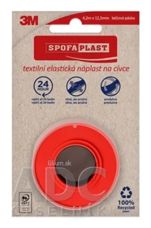 3M SPOFAPLAST č.131N Textilná elastická náplasť