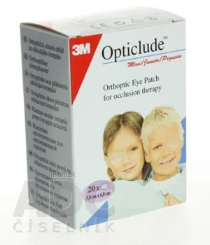 3M Opticlude Standard Mini Očná náplasť [SelP]