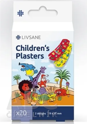 LIVSANE Náplasti Detské