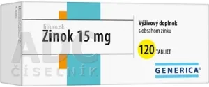 GENERICA Zinok 15 mg