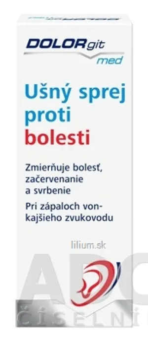 DOLORgit med Ušný sprej proti bolesti