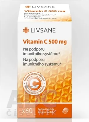 LIVSANE Vitamín C 500 mg