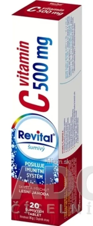 Revital vitamín C 500 mg šumivý