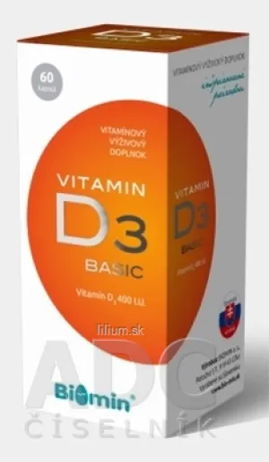 Biomin VITAMIN D3 BASIC 400 I.U.