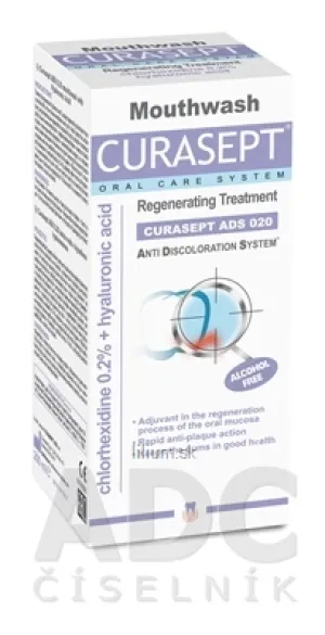 CURASEPT ADS 020 Regenerating ústna voda