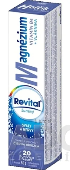 Revital Magnézium + B6 šumivý