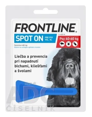 FRONTLINE Spot-on pre psy XL