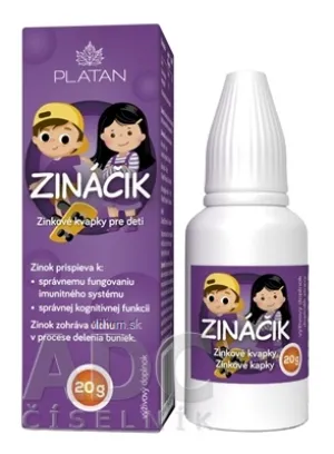 PLATAN Zináčik 20 g